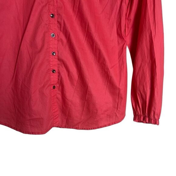 Olsen 100% cotton button down shirt. Size xs - Picture 4 of 5